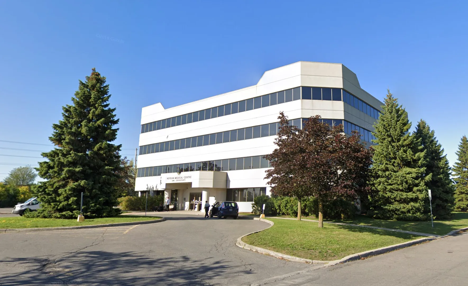 The office building at 1 Centrepointe Drive